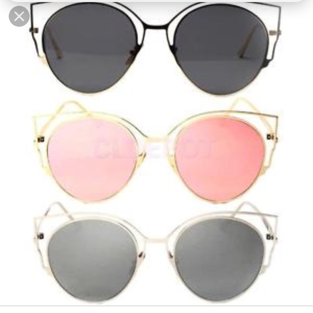 California sunglasses and three sunglasses